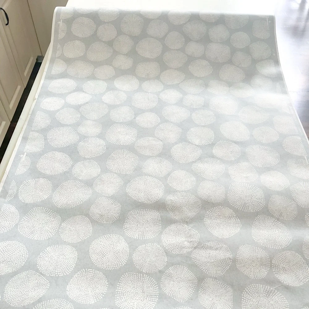 Peter Fasano Hand Printed Wallpaper 210110 Sconset Sea Salt 27”x 38” Coastal